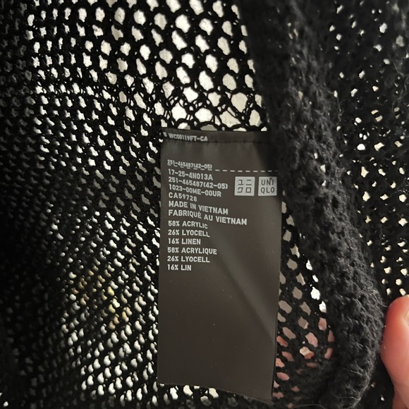 Uniqlo 3D Knit Mesh Cardigan - Picture 3 of 4